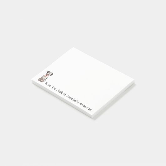 Post-it® Chiot dalmate (Incliné)