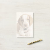 Post-it® Chiot de beagle (Sur un bureau)