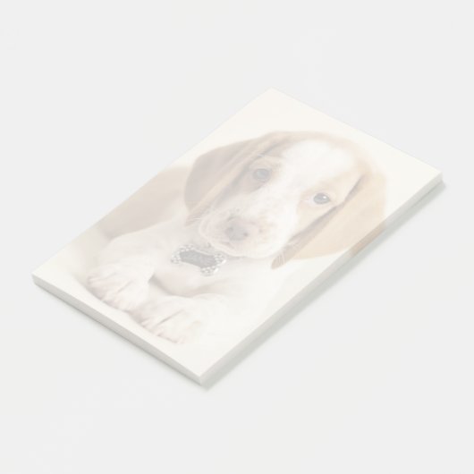 Post-it® Chiot de beagle (Incliné)
