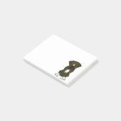 Post-it® Chiot de chien de boxeur (Incliné)