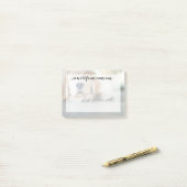 Post-it® Chiot doré de l'équipe de rétrification (Sur un bureau)