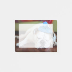 Post-it® Chiot malade des images   de Getty jeune