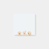 Post-it® Chiot par Alchimie d'encre (Devant)