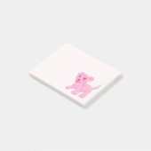 Post-it® Chiot rose (Incliné)