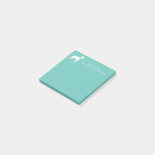Post-it® Chiots Boxer (Incliné)