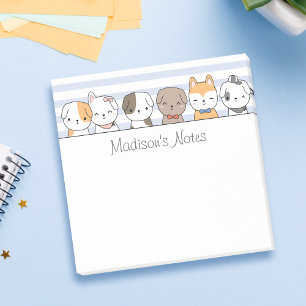Post-it® Chiots mignons Personnalisés