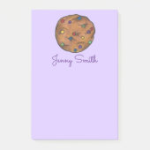 Post-it® Chip pourpre arc-en-ciel Cookie Personnalisé Post (Devant)