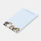 Post-it® Chipies de découpe texte personnalisé (Incliné)