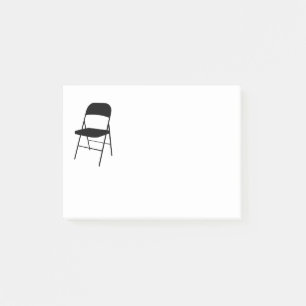 Post-it® Chisholm   Notes des chaises pliantes   Noir