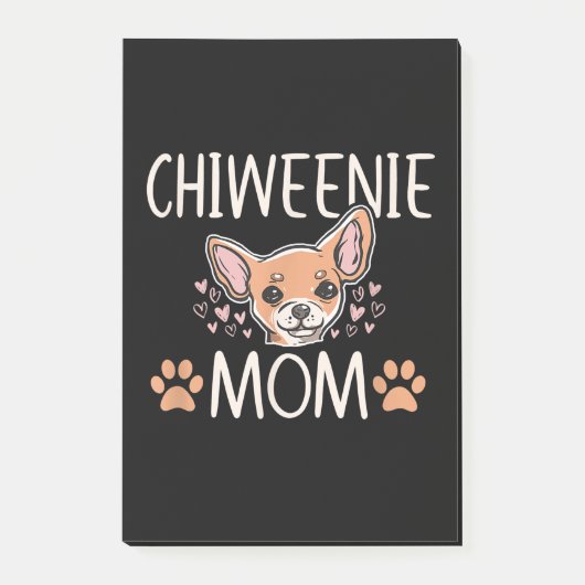 Post-it® chiweenie mère chihuahua adorable propriétaire de (Devant)