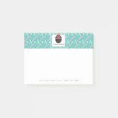 Post-it® Chocolat Cupcake Sprinkings Bakery Cake Logo (Devant)