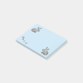 Post-it® Chocolat et blues de Mandala Rabbit (Incliné)