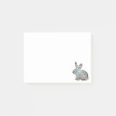 Post-it® Chocolat et blues de Mandala Rabbit (Devant)
