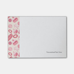 Post-it® Chocolat et pâtisseries motif 2