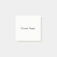Choisissez le végétalien : Style minimal