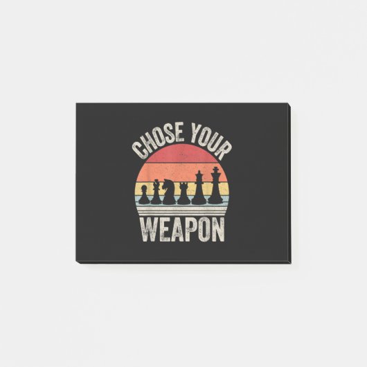 Post-it® Choose Your Weapon (Devant)