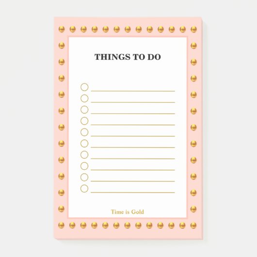 Post-it® Choses à faire (Devant)