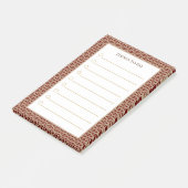 Post-it® Choses à faire en Bourgogne et blanc (Incliné)
