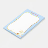 Post-it® Choses à faire et lapin de Pâques (Incliné)