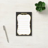 Post-it® Choses à faire et motif étoile alignés (Bureau)