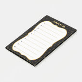 Post-it® Choses à faire et Star Motif Lined (Incliné)