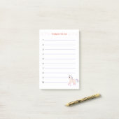 Post-it® Choses de licorne à faire (Sur un bureau)