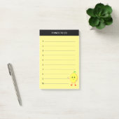 Post-it® Choses mignonnes et heureuses de citron à faire su (Bureau)