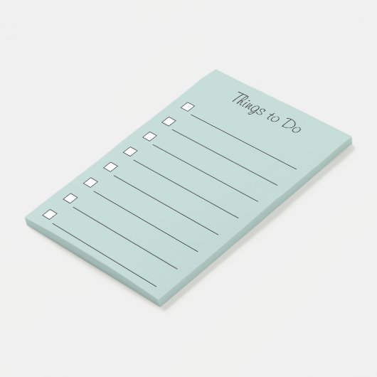 Post-it® Choses pour faire des notes de post-it (Incliné)