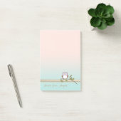 Post-it® Chouette adorable et mignonne (Bureau)