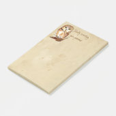 Post-it® Chouette blanche à mâchoires, Citation de grammair (Incliné)