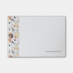 Post-it® Chouette drôle de texture