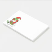Post-it® Chouette Noël Mignonne Vacances amusantes (Incliné)