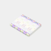 Post-it® Chouettes mignonnes, Chouette Motif, Chouettes pou (Incliné)