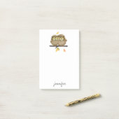 Post-it® Chouettes pour bébés mignonnes Publier des notes (Sur un bureau)