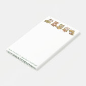 Post-it® Chouettes Sketchy Personnaliser (Incliné)