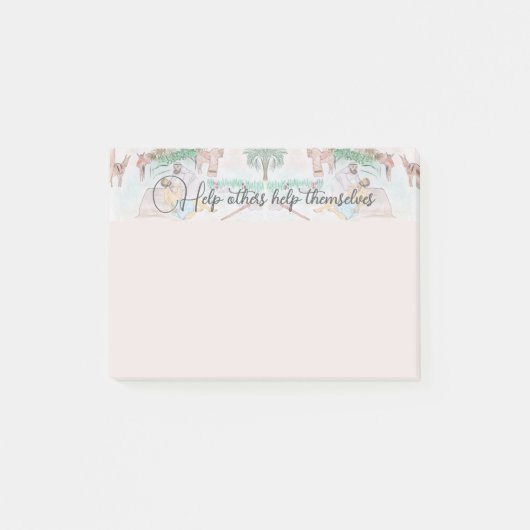 Post-it® Christian Artwork Le bon samaritain (Devant)