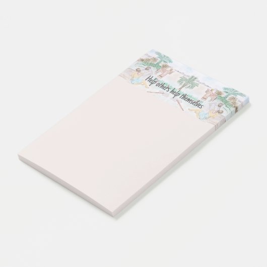 Post-it® Christian Artwork Le bon samaritain (Incliné)