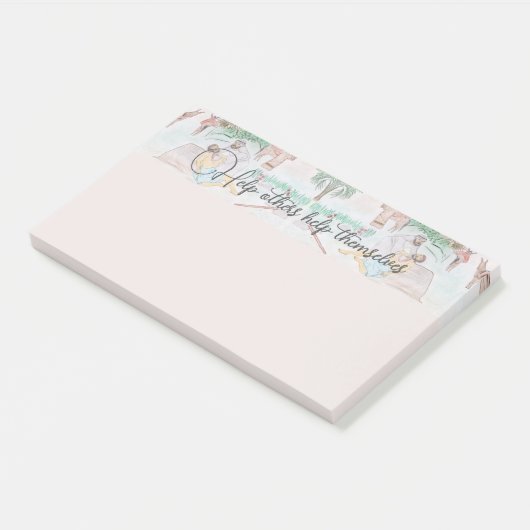 Post-it® Christian Artwork Le bon samaritain (Incliné)