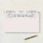 Post-it® Christian Artwork Le bon samaritain (Sur un bureau)