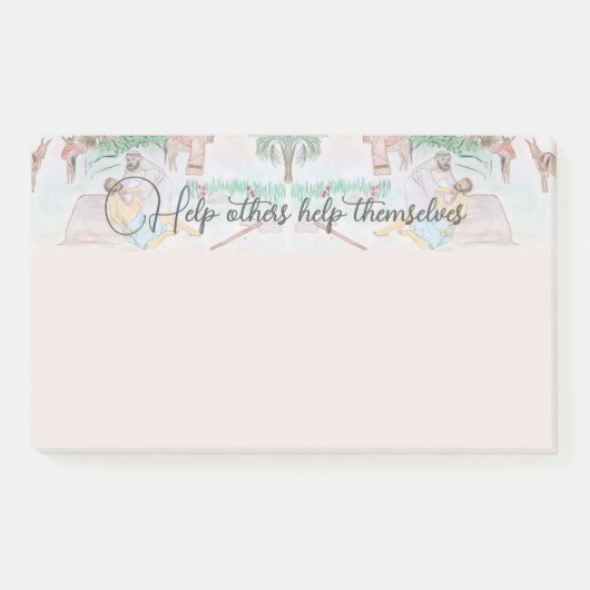 Post-it® Christian Artwork Le bon samaritain (Devant)