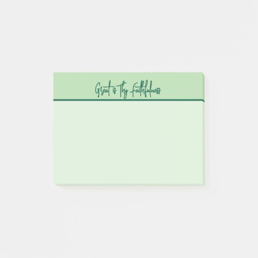 Post-it® Christian Great est ton Bloc-notes de fidélité (Devant)
