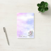 Post-it® Christian Watercolor chante au Seigneur Oiseau ros (Bureau)