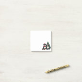 Post-it® Christmas Bernese Mountain Dogs (Sur un bureau)