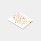 Post-it® Christmas Gingpain Amérique (Incliné)