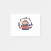 POST-IT® CHRISTMAS HOLIDAY HEDGEHOG (Devant)