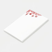 Post-it® Christmas Holiday Post It Notes (Incliné)