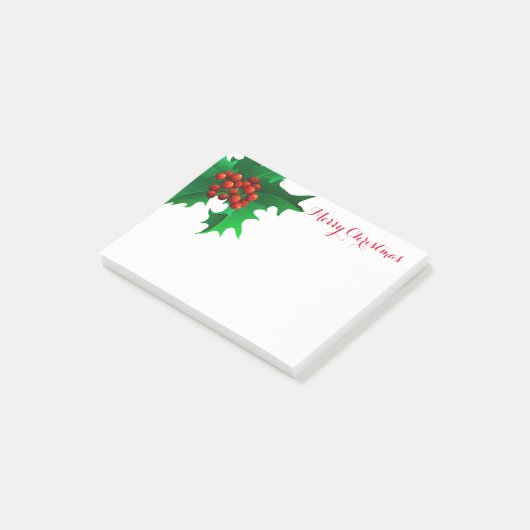Post-it® Christmas Holly Post-it-Notes (Incliné)