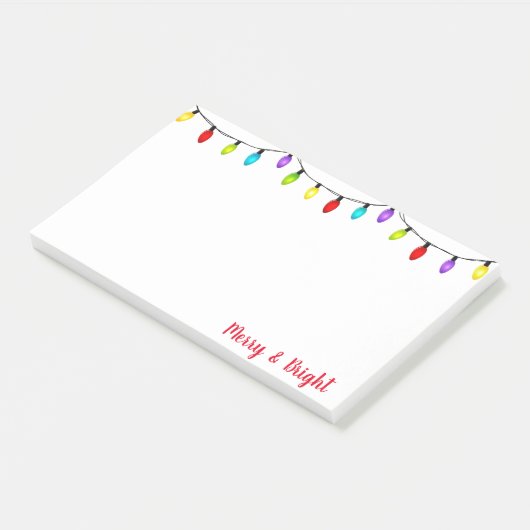 Post-it® Christmas Lights Publier les notes (Incliné)
