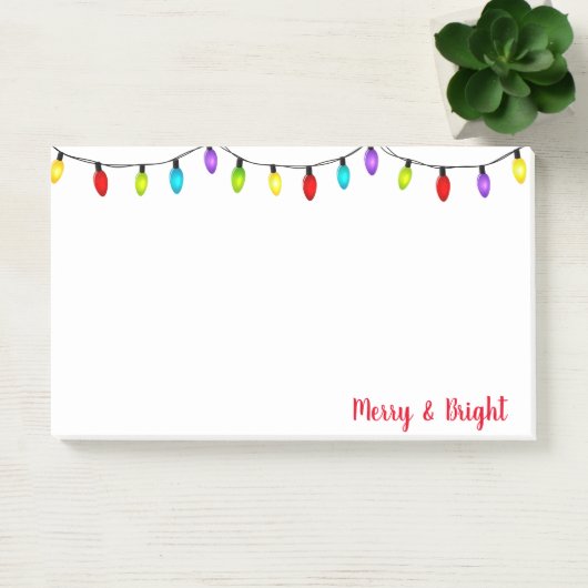 Post-it® Christmas Lights Publier les notes (Bureau)