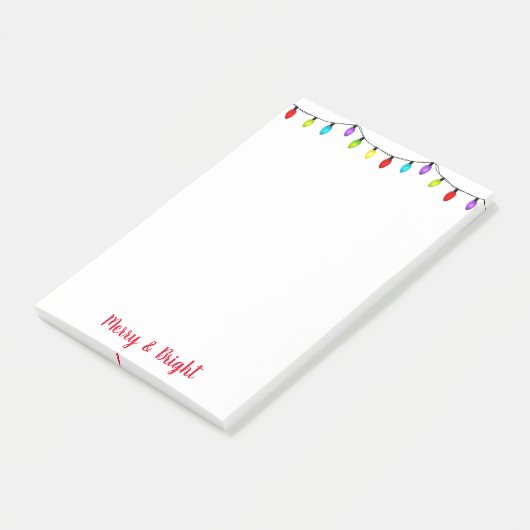 Post-it® Christmas Lights Publier les notes (Incliné)